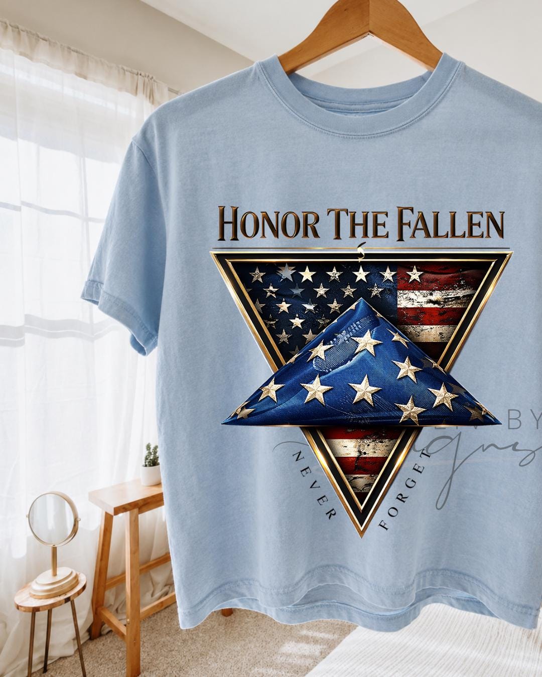 Honor The Fallen Memorial Day Comfort Colors Crop Top | Patriotic Military Tribute Shirt __etsy:8117538510