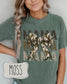 Hunting Camo Mama Comfort Colors Tee | Mother’s Day Gift | Camo and Bows Mama Shirt | Cute Mom Outfit