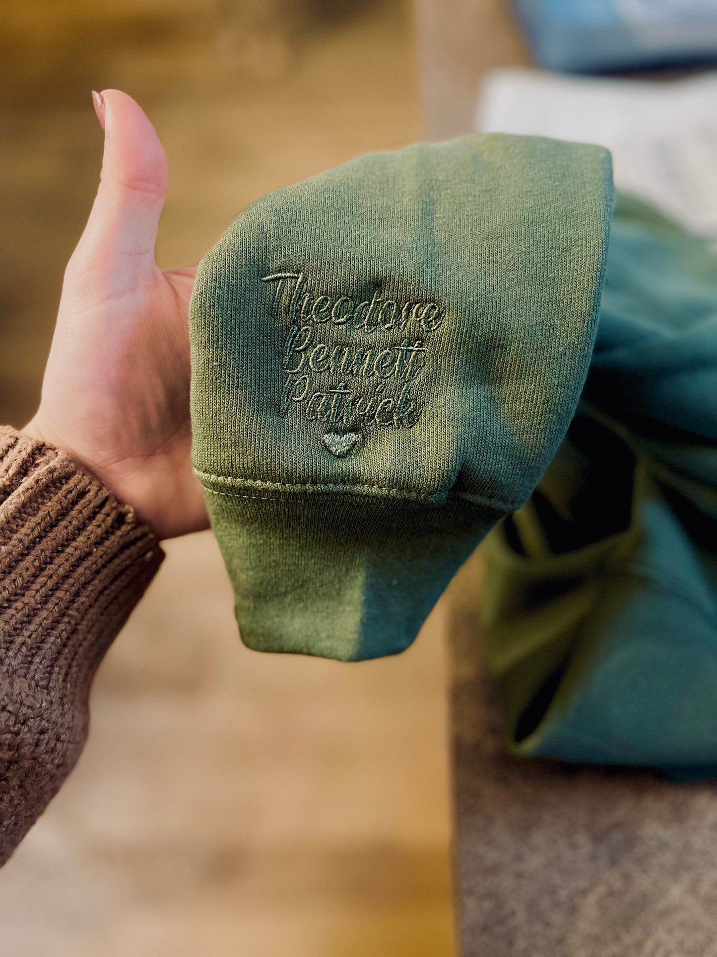 Customized Gift for Grandma, Personalized Mother's Day gift  | Family Keepsake Sweater for Mom, Grandma, Aunt