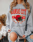 Kansas City Football Sweatshirt | Gildan Retro Helmet Crewneck