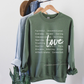 “God Says You Are” Crew  | Faithful and Loved Pullover