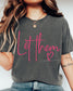 Let Them Comfort Colors Tee |  Self Love Shirt | Trendy Women Tee