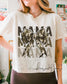 Mama Camo Bow Crop Tee | Comfort Colors __etsy:8043110572
