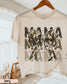 Mama Camo Bow Crop Tee | Comfort Colors __etsy:8091022377