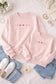 Mama and Mini Matching Valentine's Sweatshirts, Embroidered Mama Crewneck, Heartfelt Outfits, Enza Boxy Crewneck, Matching Family Sweatshirt