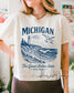 Michigan Great Lakes State Crop Tee | Comfort Colors Tee __etsy:8043134916