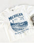 Michigan Great Lakes State Crop Tee | Comfort Colors Tee __etsy:8091047093