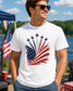 Patriotic Air Show Shirt | American Flag Fighter Jet Tee | USA Fourth of July Shirt __etsy:8165212939