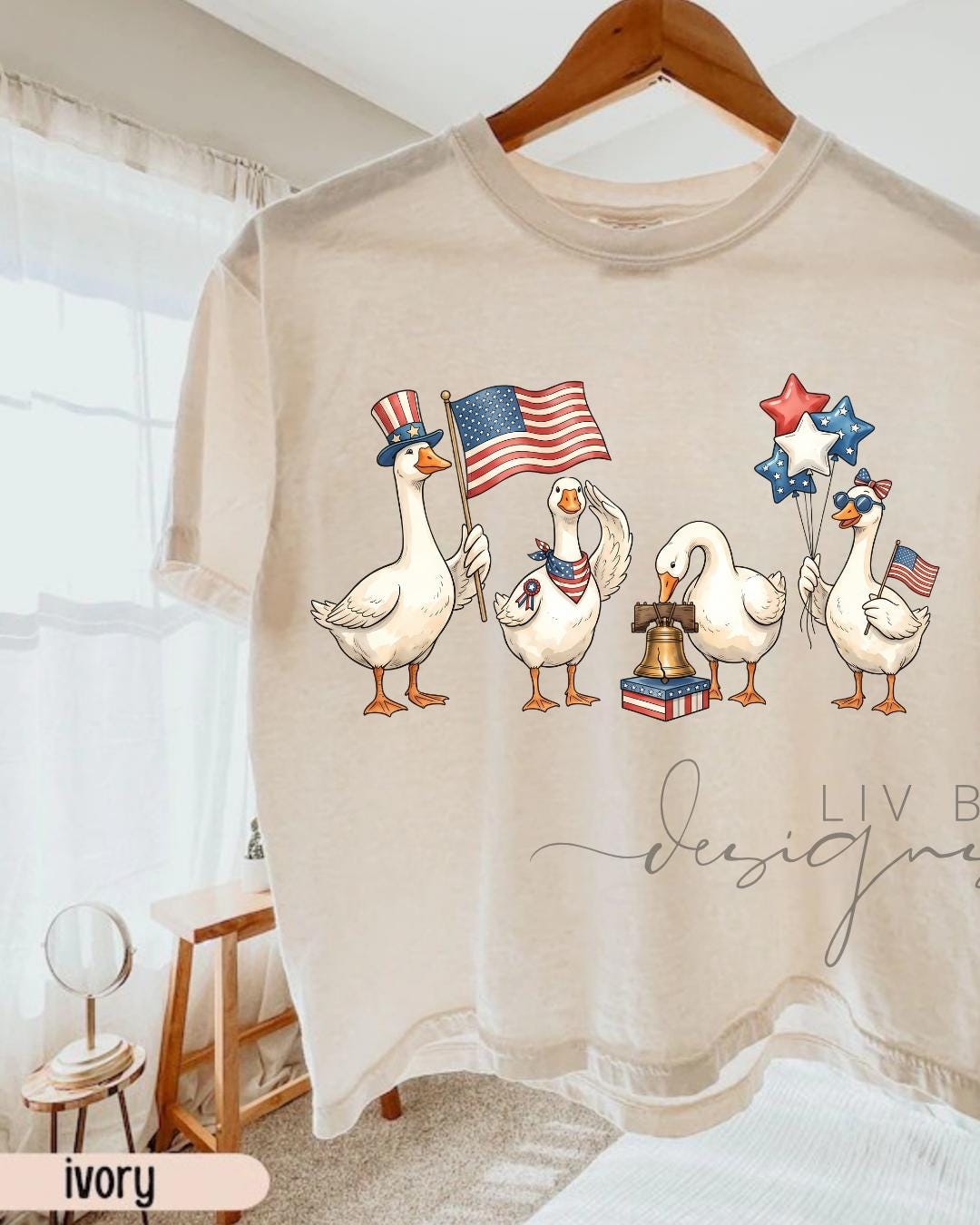 Patriotic Duck USA Graphic Crop Top | Comfort Colors Patriotic Duck 4th of July Cropped T-shirt __etsy:8083093279