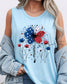 Patriotic Floral Mama Tank |  Comfort Color Tank __etsy:8045665694