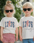 1776 Patriotic Kids Shirt | Fourth of July Toddler Tee | Retro Americana Independence Day Shirt __etsy:8112596754