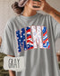 Patriotic Mama Shirt | Comfort Colors 1717 | Fourth of July Mom Tee | Red White & Blue Graphic Shirt __etsy:8112842940