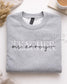 Personalized Teacher Embroidered Crewneck Sweatshirt | Custom Teacher Name Pullover | Gildan Crewneck | Teacher Gift | Teacher Appreciation
