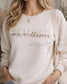 Personalized Teacher Embroidered Crewneck Sweatshirt | Custom Teacher Name Pullover | Gildan Crewneck | Teacher Gift | Teacher Appreciation