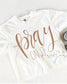 Pray On It Christian Crop Top | Faith Based Comfort Colors Tee | Gift for Her __etsy:8045473950