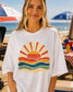 Retro Sunset Comfort Colors Tee __etsy:8045878004