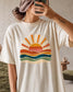 Retro Sunset Comfort Colors Tee __etsy:8045859870