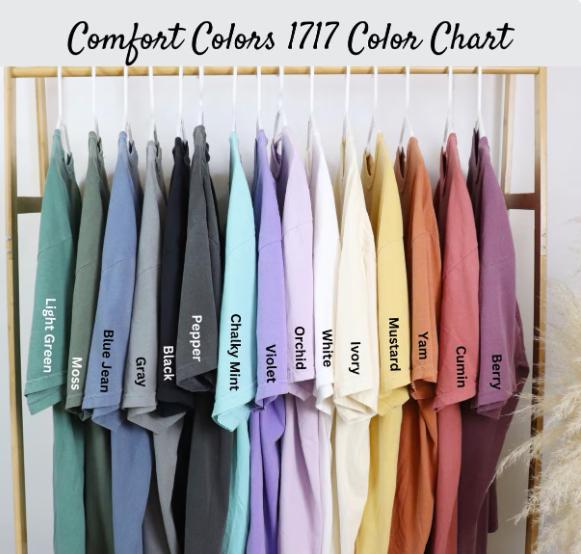 Retro Sunset Comfort Colors Tee __etsy:8045876530
