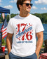 1776 Retro USA Patriotic T-Shirt | Comfort Colors Graphic Tee __etsy:8117271924