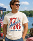 1776 Retro USA Patriotic T-Shirt | Comfort Colors Graphic Tee __etsy:8165179427