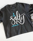 Salty Coastal Crop Tee | Comfort Colors Tee __etsy:8091072283