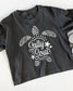 Salty Soul Summer Comfort Colors Crop Tee | Summer Boating Graphic Tee | Salty soul turtle loving tee __etsy:8043169274