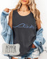 Salty Summer Comfort Colors Tank | Summer Boating Graphic Tank, Bright Salty Tank, Relaxing Beach Fit, Faith Salty beach tank, Matthew 5.13