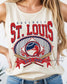 St Louis Baseball Tank Top | Vintage Cardinals Graphic Summer Shirt __etsy:8167892101