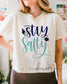 Stay Salty Cropped Tee | Comfort Colors Tee __etsy:8091075713
