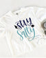 Stay Salty Cropped Tee | Comfort Colors Tee __etsy:8043163726