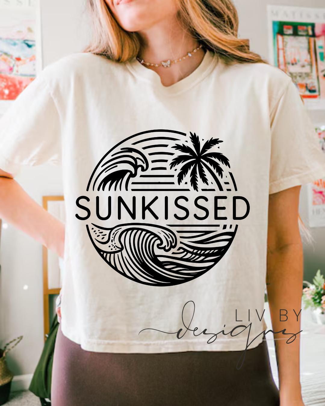 Sunkissed Comfort Colors Crop Top __etsy:8042913802