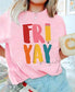 Teacher Tee Comfort Color  | Matching Bestie Teacher Tees FRI YAY, Teacher Appreciation Gift for Elementary Teacher, Friday outfit teacher
