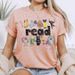 Teacher Tee Reading Month Comfort Color  | Matching Bestie Teacher Tees, Teacher Appreciation Gift for Elementary Teacher, Reading Tee