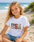 USA Est. 1776 Kids Shirt | Patriotic Toddler Tee | Vintage America Fourth of July Shirt __etsy:8112589180