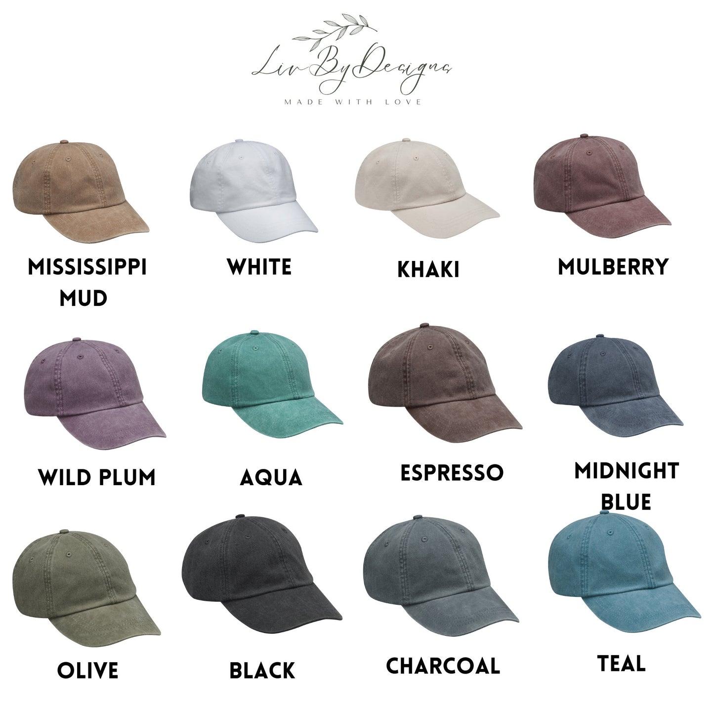Embroidered Palm Tree Hat | Salty Vintage Cotton Dad Cap (etsy image id: 4834564081)