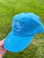 Embroidered Sunrise Hat | Pigment Dyed Cotton Baseball Cap (etsy image id: 5122504356)