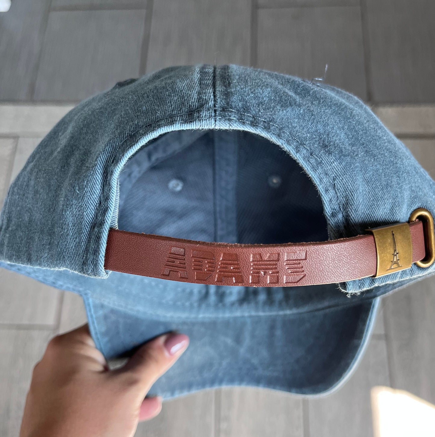 Embroidered Palm Tree Hat | Salty Vintage Cotton Dad Cap (etsy image id: 5147357933)