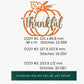 Thankful Pumpkin Embroidery Design, Cursive Lettering (Digital Download) (etsy image id: 5350232179)