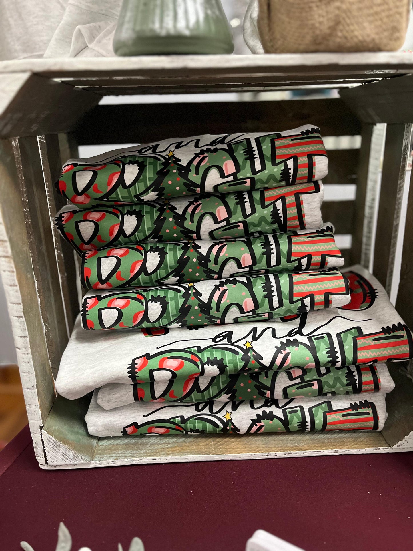 Merry and Bright Christmas Crewneck | Gildan Heavyweight Sweatshirt | DTF Holiday Sweater | Festive Unisex Winter Shirt | Cozy Gift