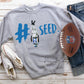 Detroit Football Sweatshirt | #1 Seed Ash Grey Crewneck (etsy image id: 6595740333)
