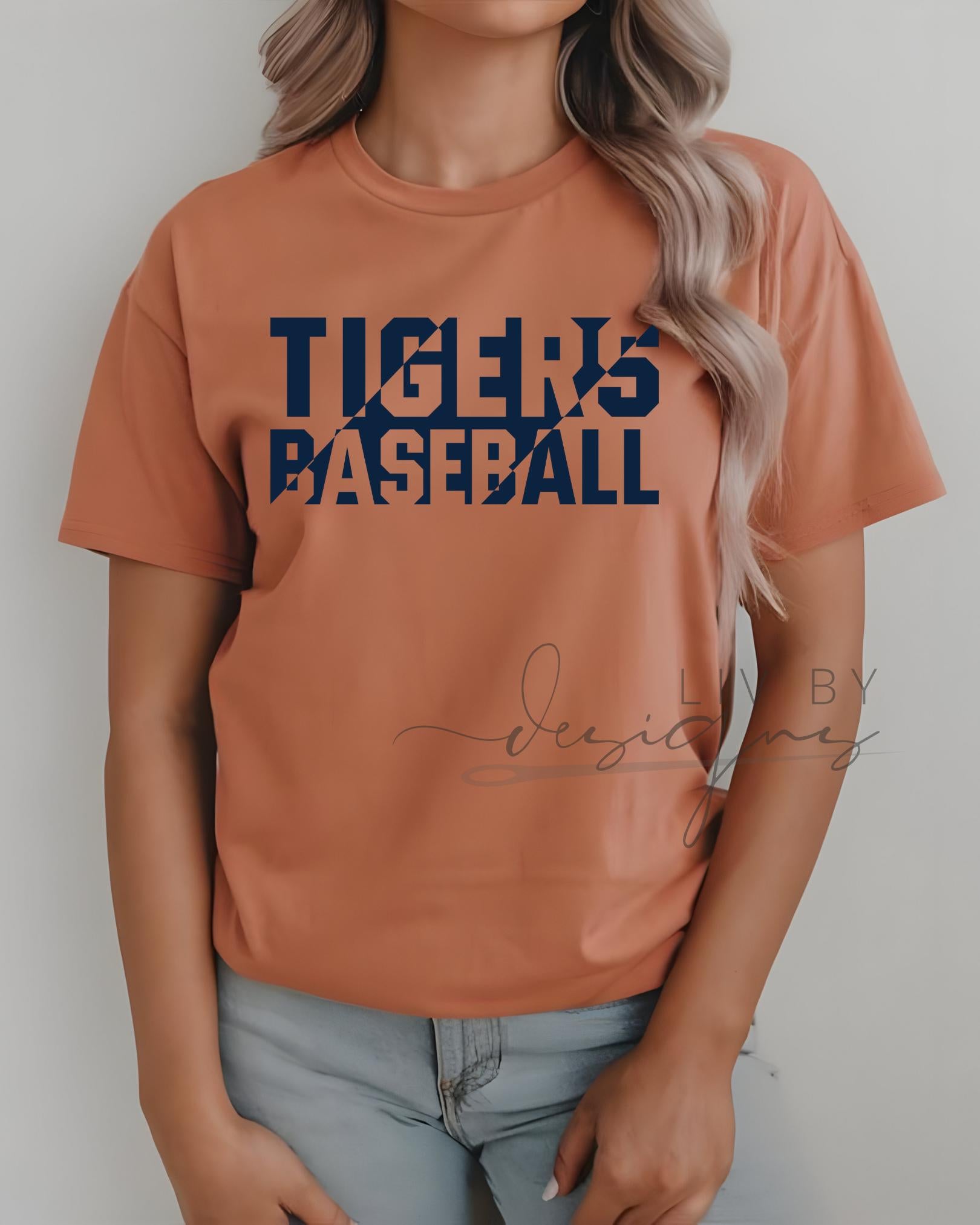 Tigers Baseball Comfort Colors Tee | Detroit Fan Shirt (etsy image id: 6764103342)