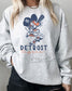 Vintage Detroit Baseball Crewneck | Sublimated Tiger Baseball Sweatshirt (etsy image id: 6844269629)