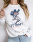 Vintage Detroit Baseball Crewneck | Sublimated Tiger Baseball Sweatshirt (etsy image id: 6844269659)