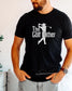 “Close-up of The GolfFather design on black Comfort Colors tee” (etsy image id: 6915664980)