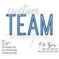 Custom Team Embroidery Design – Sports Embroidery File (Digital Download) (etsy image id: 6981056785)