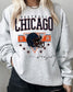 Chicago Football Sweatshirt | Retro Helmet, Gildan Unisex Crewneck (etsy image id: 7109514284)