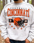 Cincinnati Football Sweatshirt | Retro Helmet Graphic, Gildan Unisex (etsy image id: 7109575582)