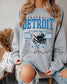 Detroit Football Crewneck | Vintage Helmet Graphic, Fan Apparel (etsy image id: 7109633130)