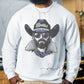 Dallas Cowboy Western Sweatshirt | Dye Sublimated Crewneck Game Day Shirt (etsy image id: 7122725363)