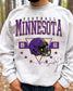 Minnesota Football Helmet Sweatshirt | Retro Fan Apparel (etsy image id: 7157602825)
